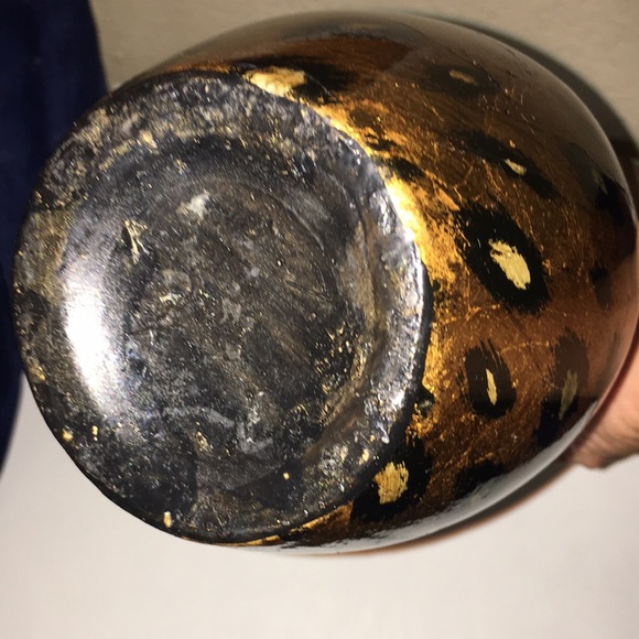 Leopard paint vase - Picture 3 of 4